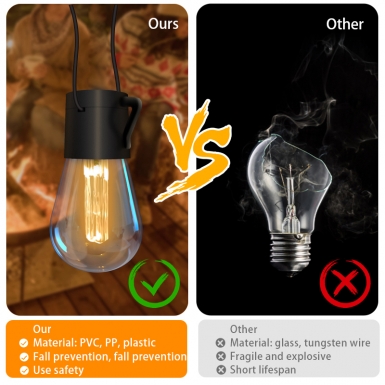 LED圣诞灯 - HCP178太阳能灯串